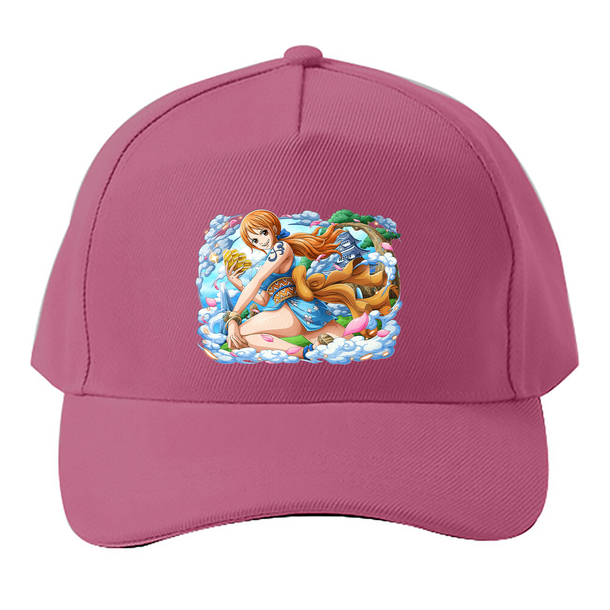 （画像用） ワンピース ナミ ONE PIECE Nami ベースボールキャップ 綿100％ 男女兼用 帽子 スポーツ